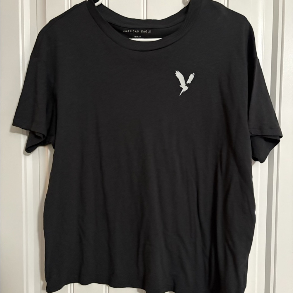 American Eagle Outfitters Black Short Sleeve Tee